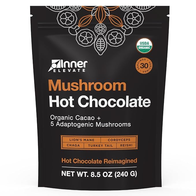 inner elevate mushroom hot chocolate