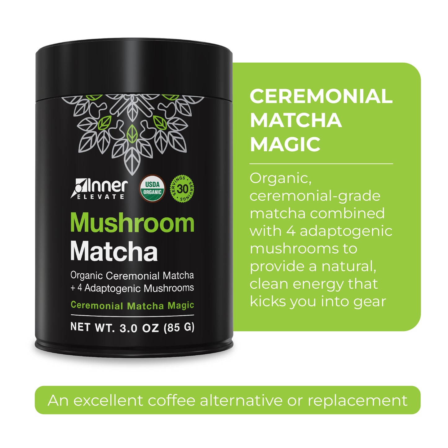 inner elevate mushroom matcha