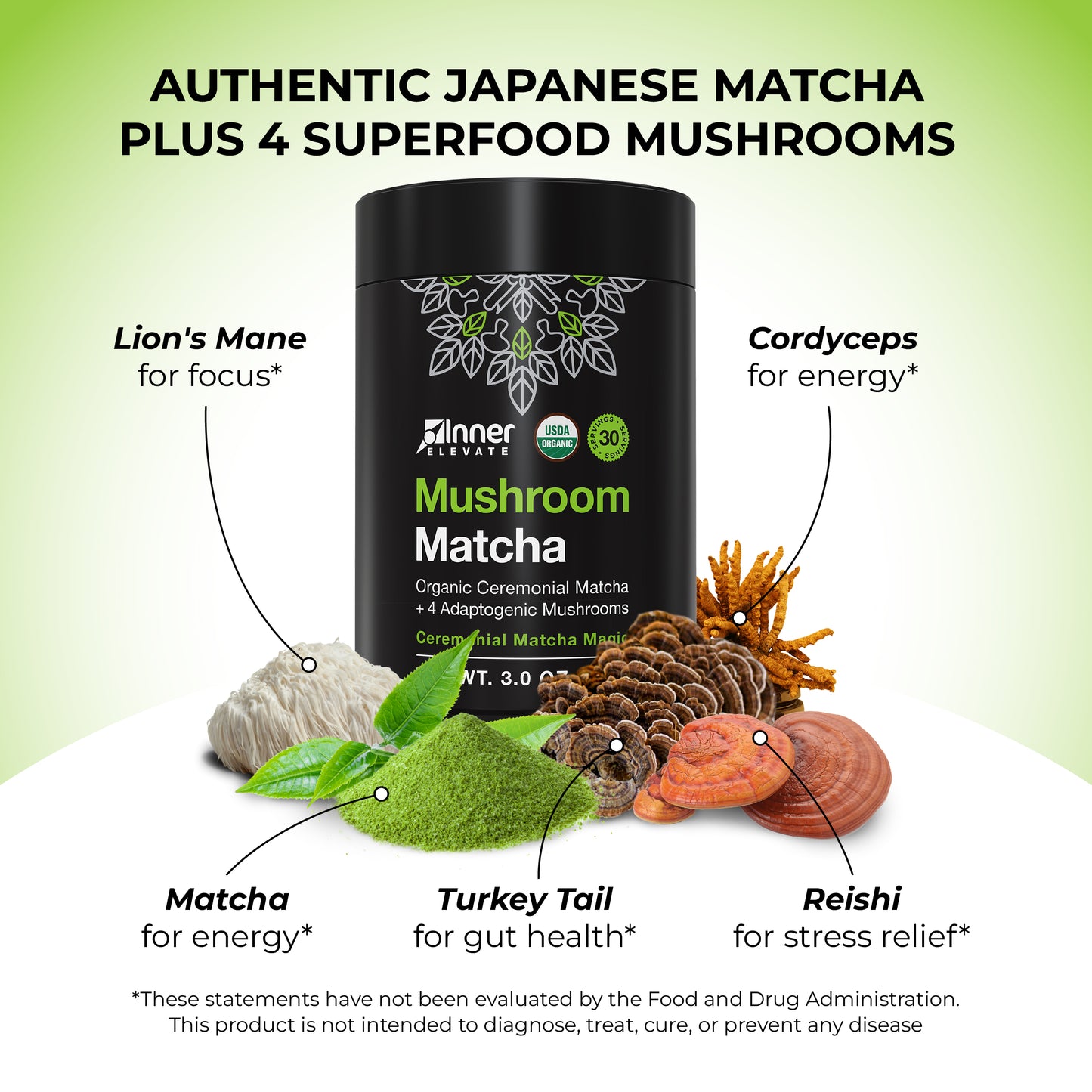 inner elevate mushroom matcha