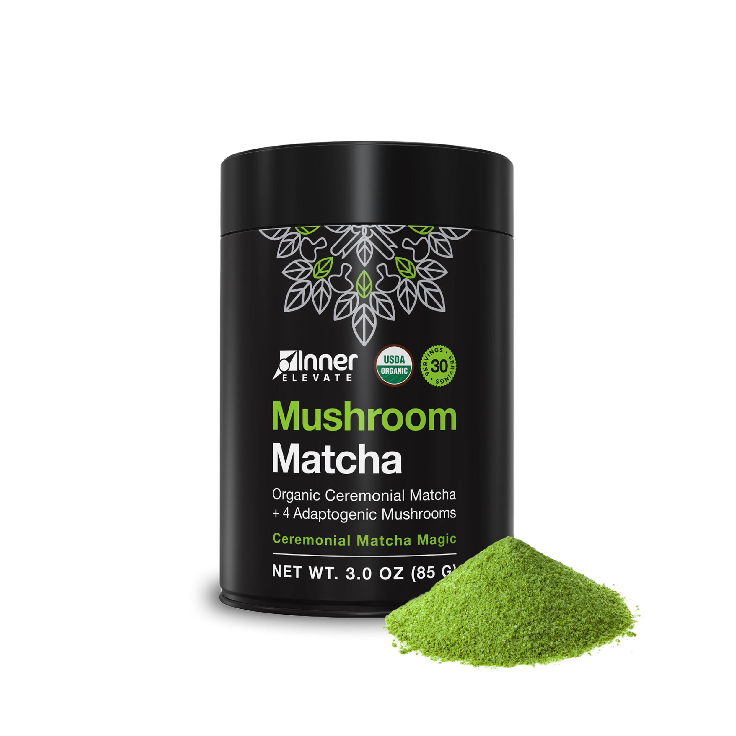 Mushroom Matcha | Calm Focus Blend